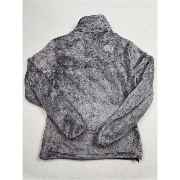 The North Face Osito Jacket Women's‎ M Mock Neck Gray Fleece Full Zip Outdoor - Picture 7 of 8